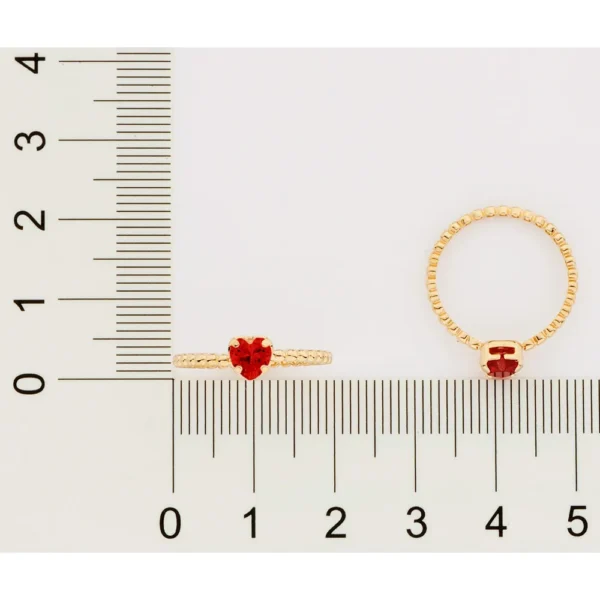 ANEL SOLITARIO CORACAO BANHADO A OURO 18K COM CRISTAL2