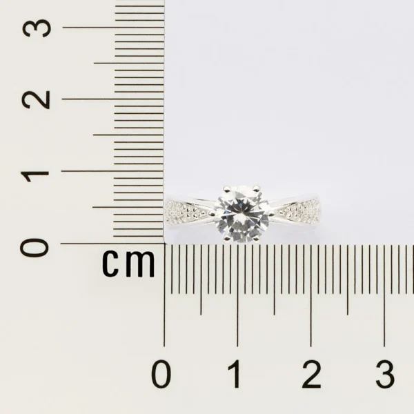 ANEL SOLITARIO DE PRATA 925 COM ZIRCONIAS2