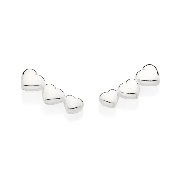 BRINCO CORACOES DE PRATA 925
