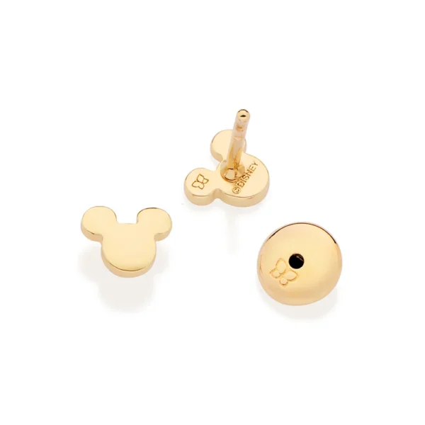 BRINCO MICKEY BABY BANHADO A OURO 18K1