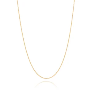 CORDAO BANHADO A OURO 18K FIO CADEADO