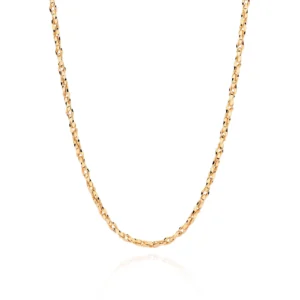 GARGANTILHA BANHADA A OURO 18K