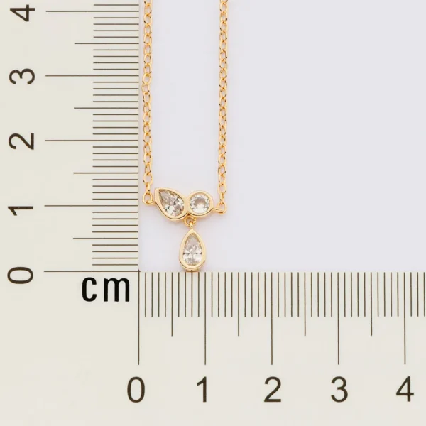 GARGANTILHA BANHADA A OURO 18K COM ZIRCONIAS1