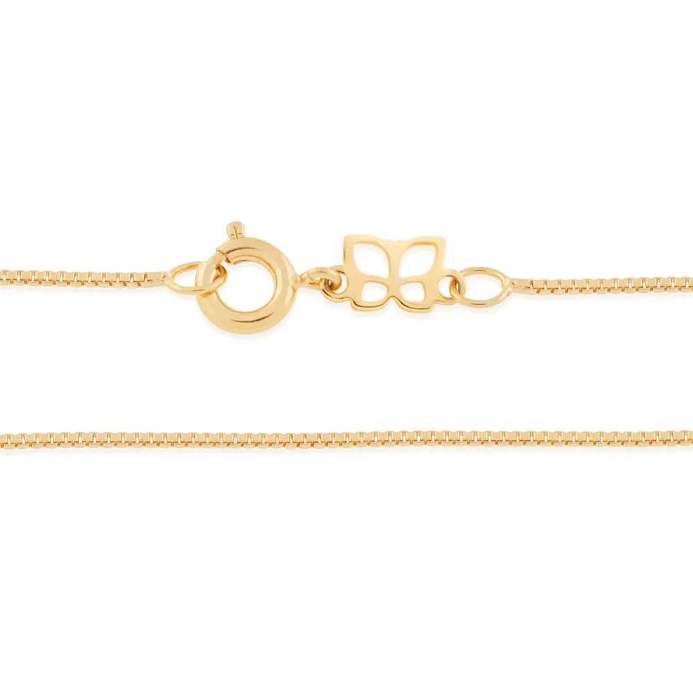 GARGANTILHA VENEZIANA BANHADA A OURO 18K1