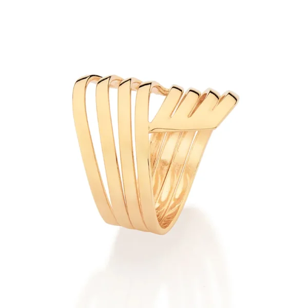 MAXI ANEL BANHADO A OURO 18K1