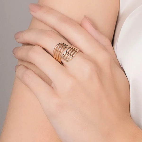 MAXI ANEL BANHADO A OURO 18K3