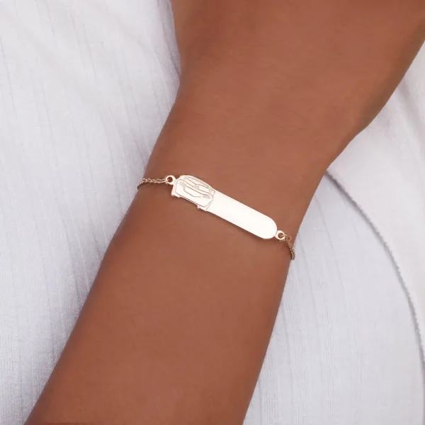 PULSEIRA RELAMPAGO MCQUEEN PERSONALIZAVEL BANHADA A OURO 18K3