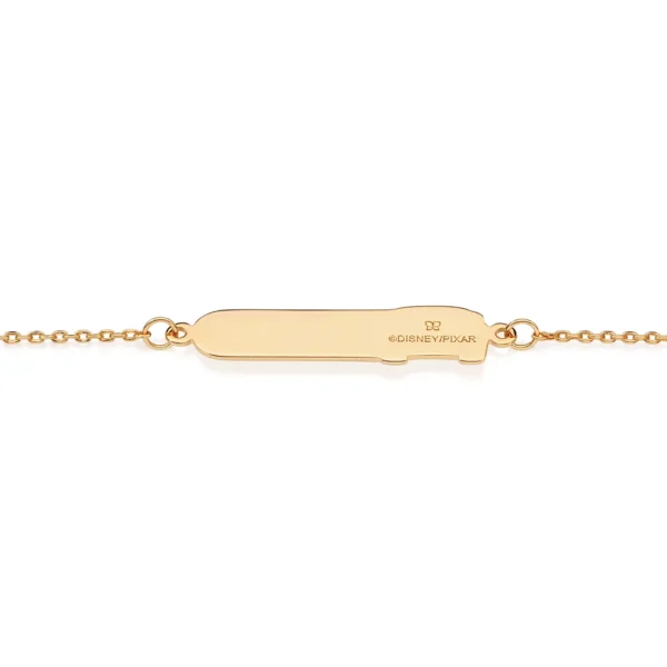 PULSEIRA RELAMPAGO MCQUEEN PERSONALIZAVEL BANHADA A OURO 18K4